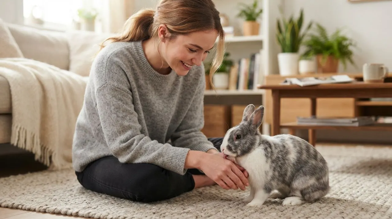 Why Does My Rabbit Lick Me