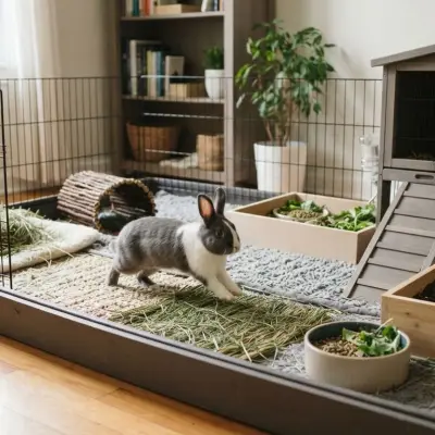 How Big Should a Rabbit Cage Be?