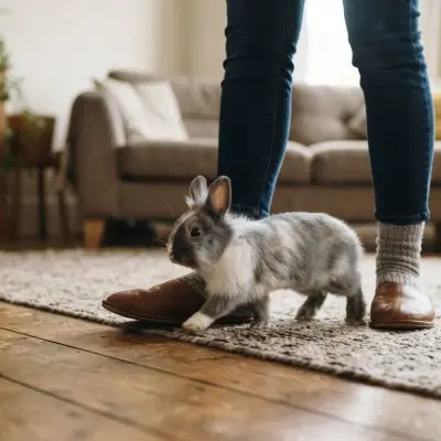 Why Does My Rabbit Circle My Feet?
