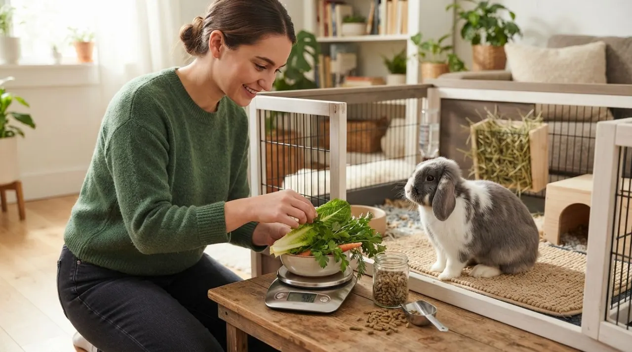 Rabbit Food Portion Calculator