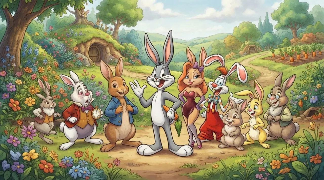 Famous Cartoon Rabbits