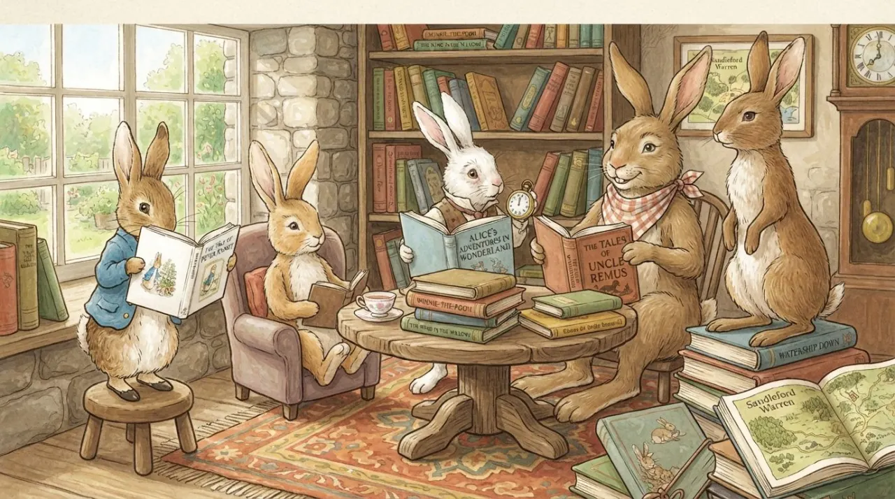 Famous Rabbits in Books