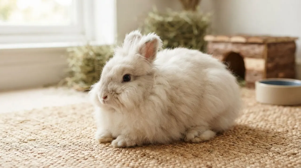 English Angora Rabbit