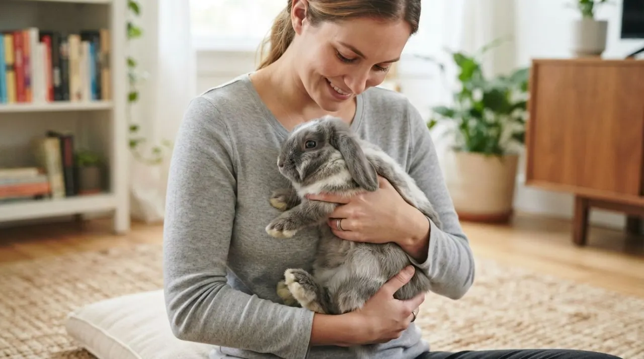How to Pick Up a Rabbit Safely