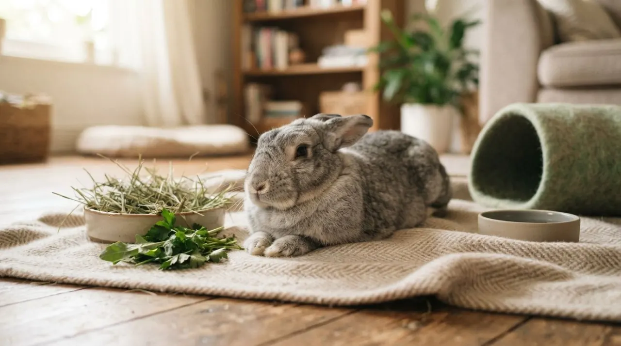 How to Care for an Older Rabbit