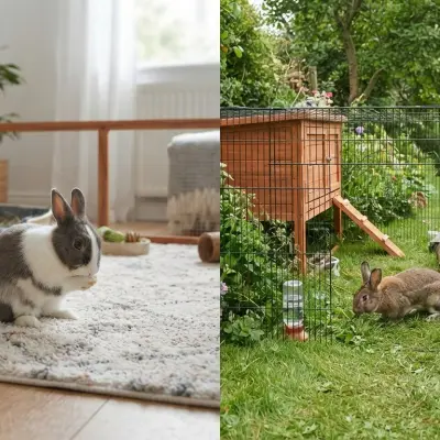 Indoor vs. Outdoor Rabbits