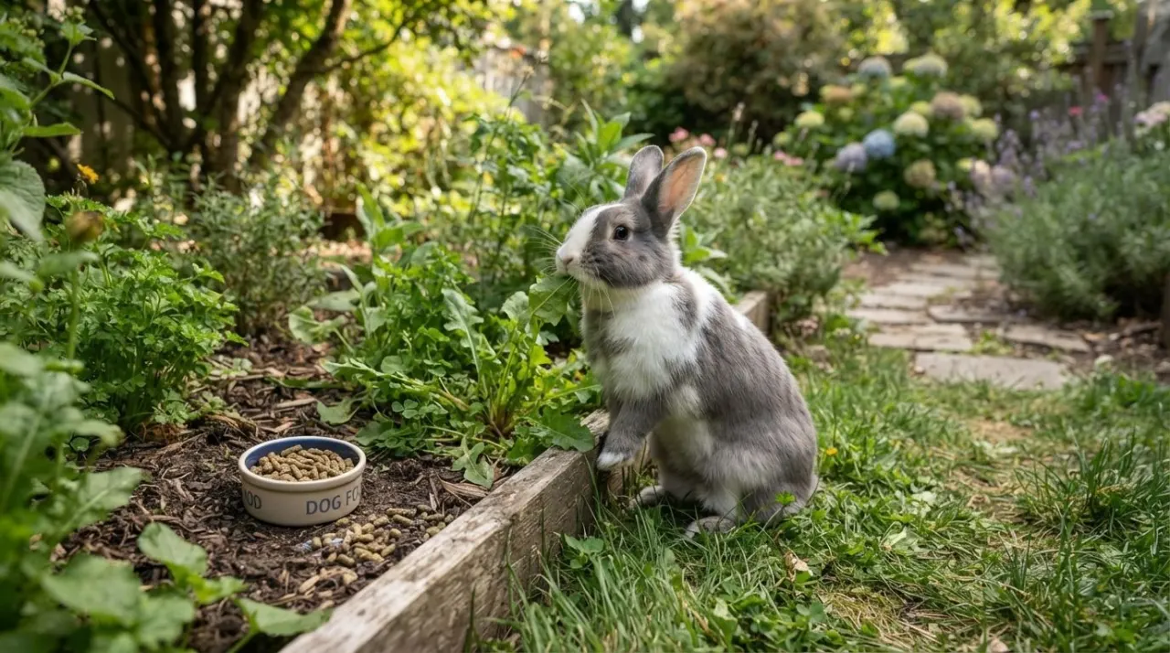 Can Rabbits Eat Dog Food