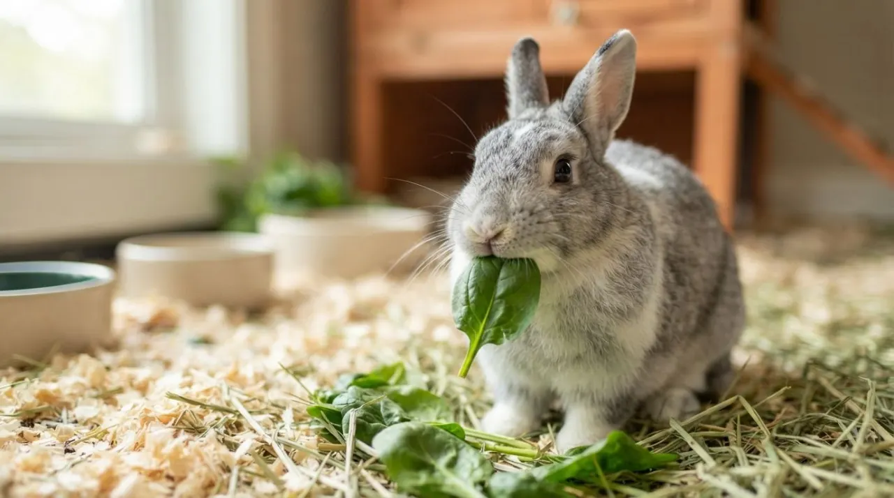 Can Rabbits Eat Spinach