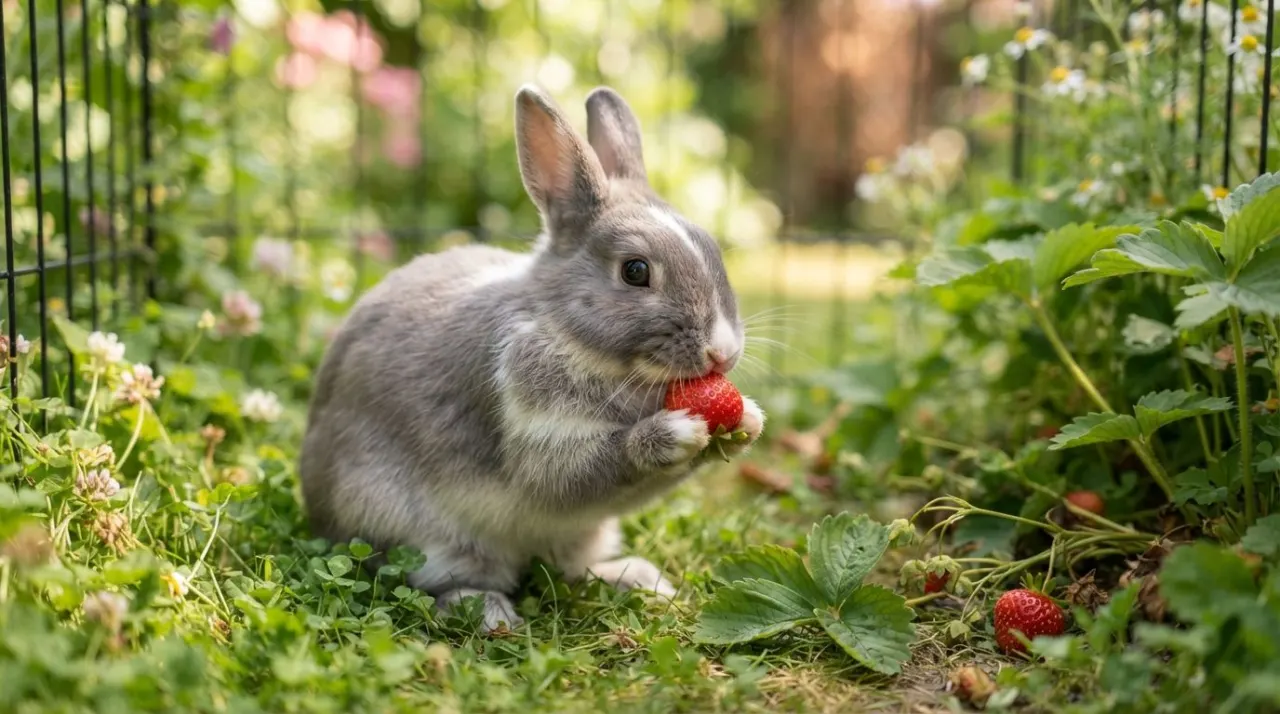 Can Rabbits Eat Strawberries