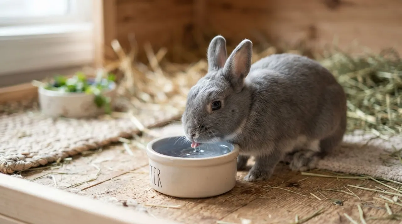How Much Water Should a Rabbit Drink